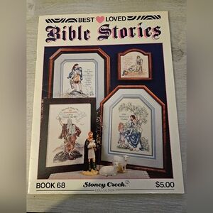 Stoney Creek Collection Best Loved Bible Stories Counted Cross Stitch Book
